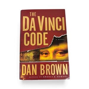 The Da Vinci Code by Dan Brown - Red Cover Coffee Table Book